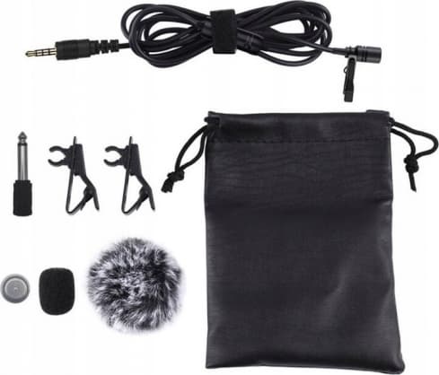 Mikrofon PU427 3,5mm Lavalier Videomikrofon 6m, Puluz