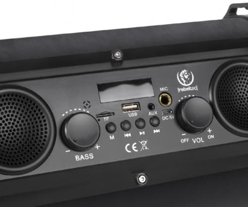 Langaton kaiutin SOUNDTUBE 190 BLUETOOTH SPEAKER BLACK, Rebeltec