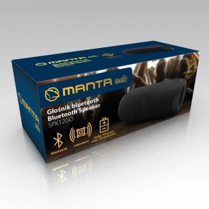 Trådløs høyttaler SPK12GO BT, Manta