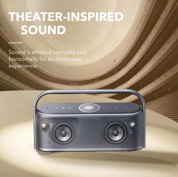 Bærbar højttaler x600 (blå, bærbar/vandtæt/trådløs, 1x stereostik 3,5 mm, bluetooth, a3130031), Soundcore