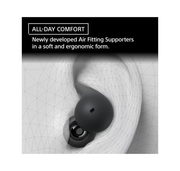 Sony wireless earbuds LinkBuds Open WF-L910, white