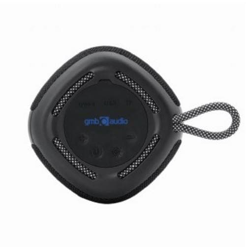 Bärbar högtalare svart (bärbar/trådlös, 1xusb-c, bluetooth, spk-bt-led-03-bk), Gembird