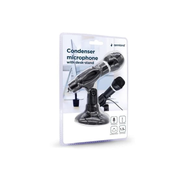 Microphone condenser/desk stand mic-d-04, Gembird