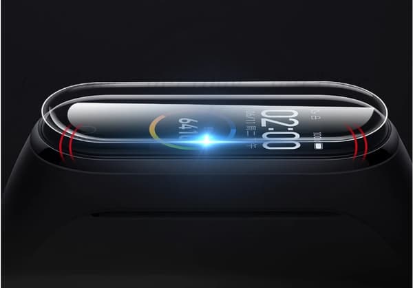 x TPU-SUOJAKALVO XIAOMI MI BAND 4:lle 5