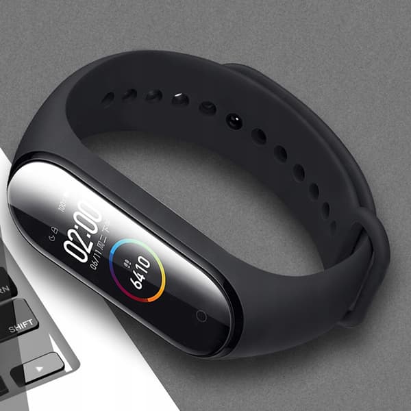 x TPU-SUOJAKALVO XIAOMI MI BAND 4:lle 5