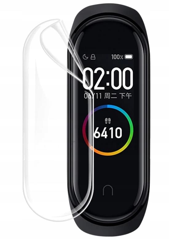 x TPU-SUOJAKALVO XIAOMI MI BAND 4:lle 5