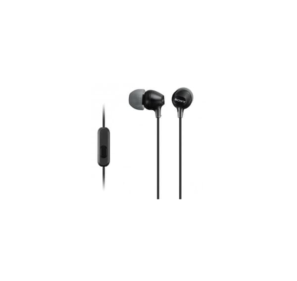 Hovedtelefoner, MDR-EX15AP Sort, Sony