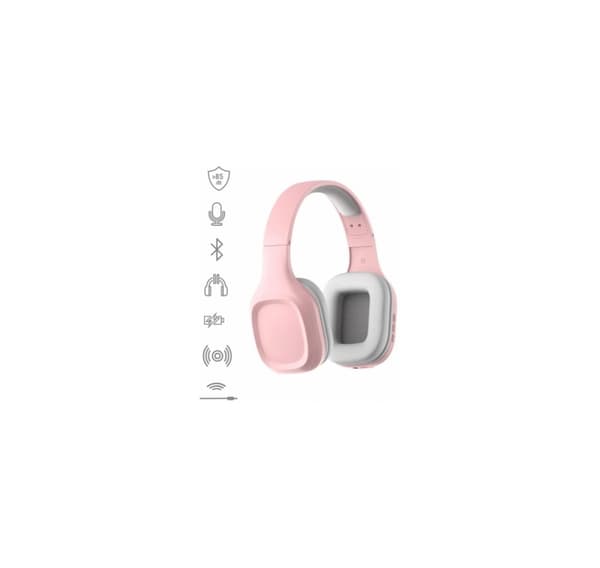 Hovedtelefoner BT, HDP802PK Pink, Manta