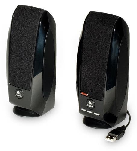 Speaker LOGITECH P.M.P.O. 1.2 Watts (Black, 980-000029)