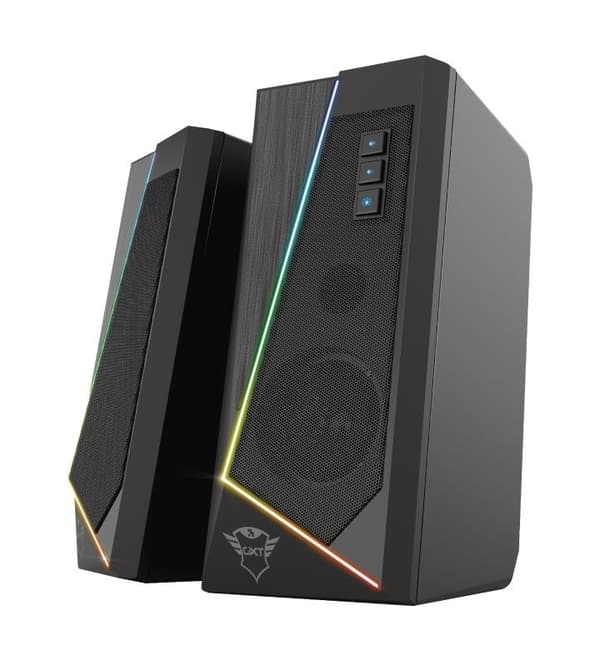 Speaker TRUST GXT 609 Zoxa RGB Illuminated Speaker Set (1xUSB 2.0, Black, 24070)