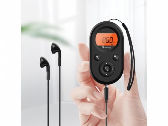 Lommeradio FM+AM lading, Sandberg