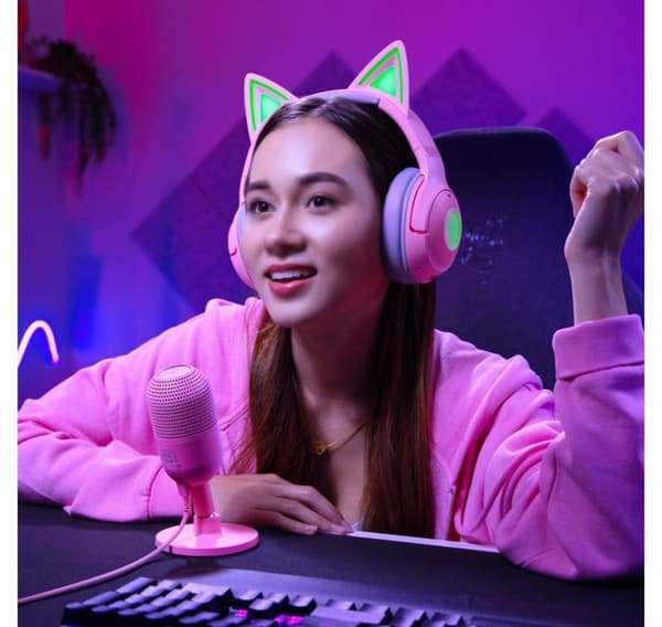 Razer microphone Seiren V3 Mini, quartz