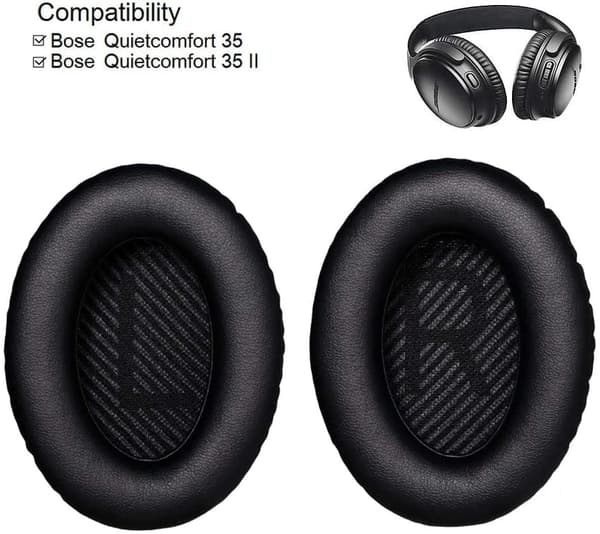 Bose QuietComfort 35 - Öronkuddar - QC35 Cushion Kit - 2 PACK