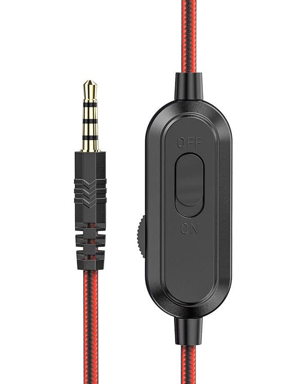 Hoco W103 Magic Tour Gaming Headset Jack Cable 3.5 In-Ear Black