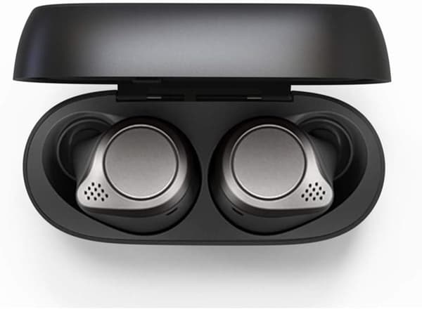Svart Bluetooth-headset TWS äkta trådlöst bilateralt stereo musik in-ear sport körning