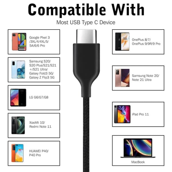 Hörlurar USB Typ C för Samsung Note 20 Ultra 10 Plus S22 s20+ S21 s20 FE