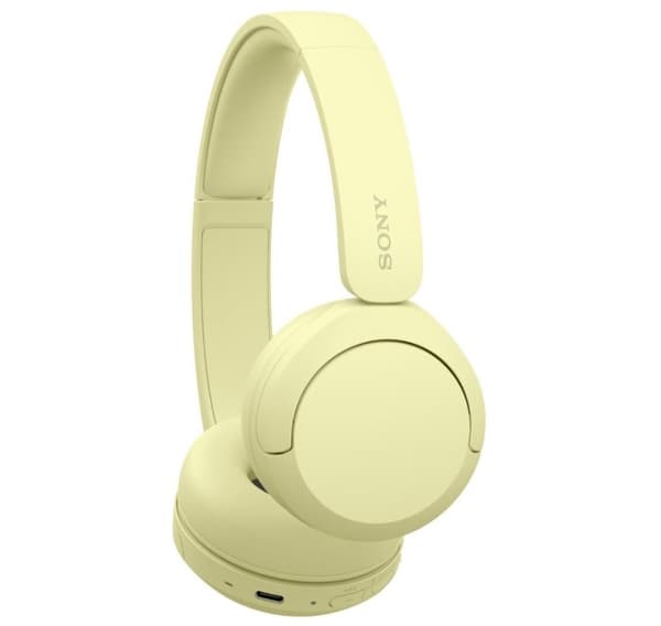 Sony trådløst headset WH-CH520, gul