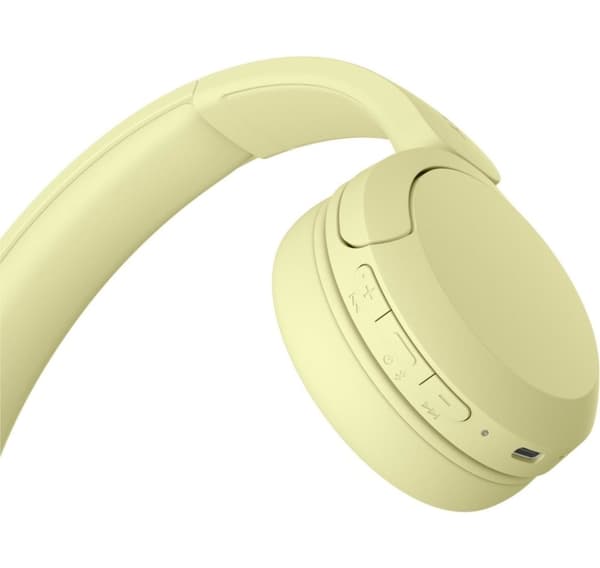 Sony trådløst headset WH-CH520, gul