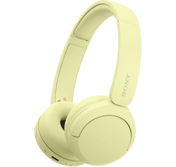 Sony trådløst headset WH-CH520, gul