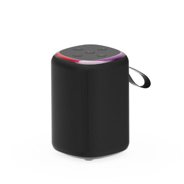 Bærbar højtaler sort (trådløs, bluetooth, spk-bt-led-08s), Gembird