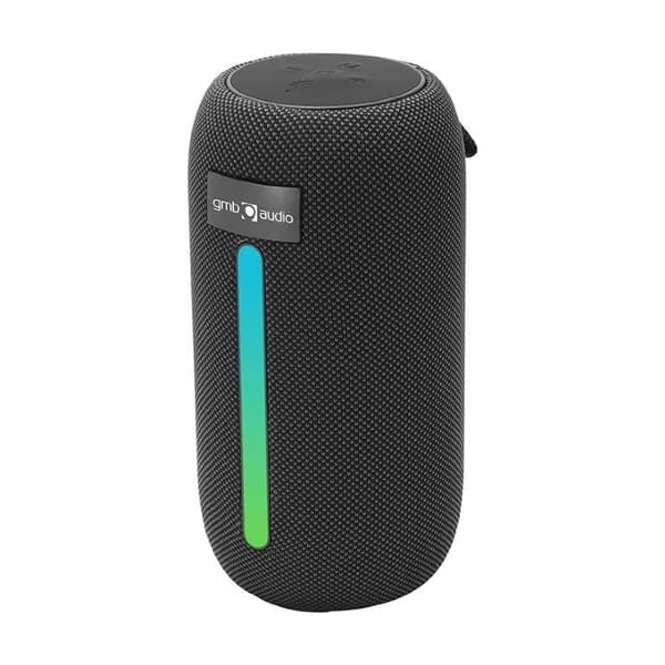 Kannettava kaiutin musta (kannettava/langaton, bluetooth, spk-bt-led-07), Gembird