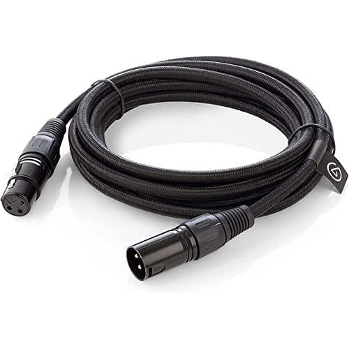 Elgato XLR mikrofonkabel 300 cm, svart (10CAL9901)