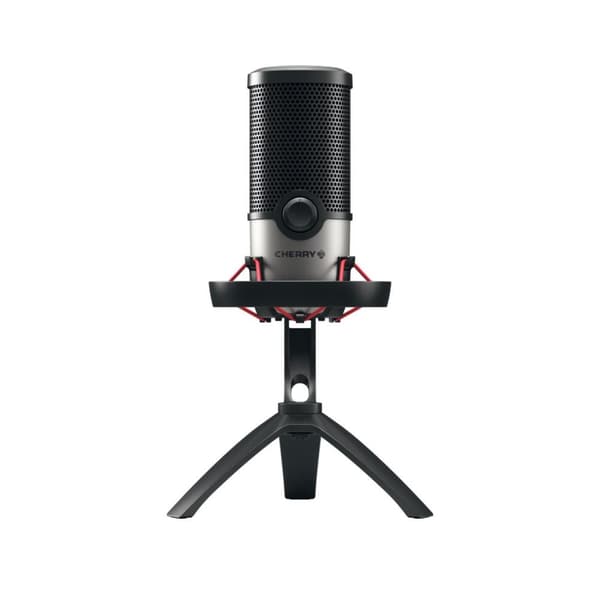CHERRY UM 6.0 ADVANCED - Pöytämikrofoni - 24-bittinen - 96 kHz - 120 dB - Kardioidi/yksisuuntainen mikrofoni - Langallinen (JA-0710)