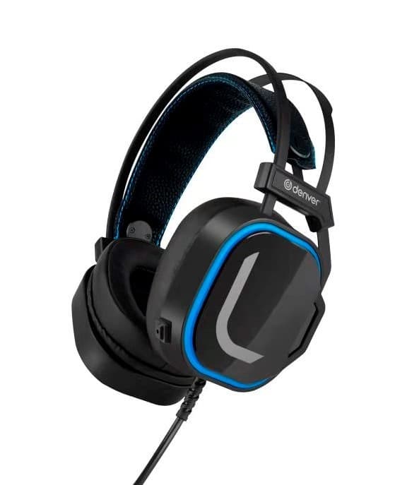 DENVER GHS-131 Gaming-hovedtelefoner med USB-stik