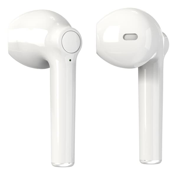 Denver TWE-39 - Trådløse Bluetooth-hovedtelefoner, Hvide