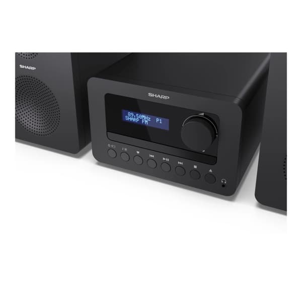 Sharp XL-B514(BK) TOKYO FM Hi-Fi mikrosystem, sort