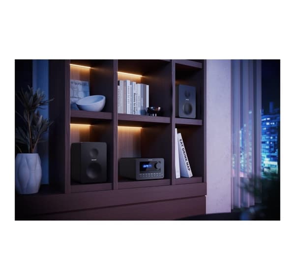 Sharp XL-B514(BK) TOKYO FM Hi-Fi mikrosystem, sort