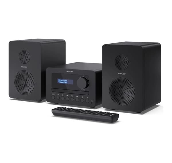 Sharp XL-B514(BK) TOKYO FM Hi-Fi mikrosystem, sort
