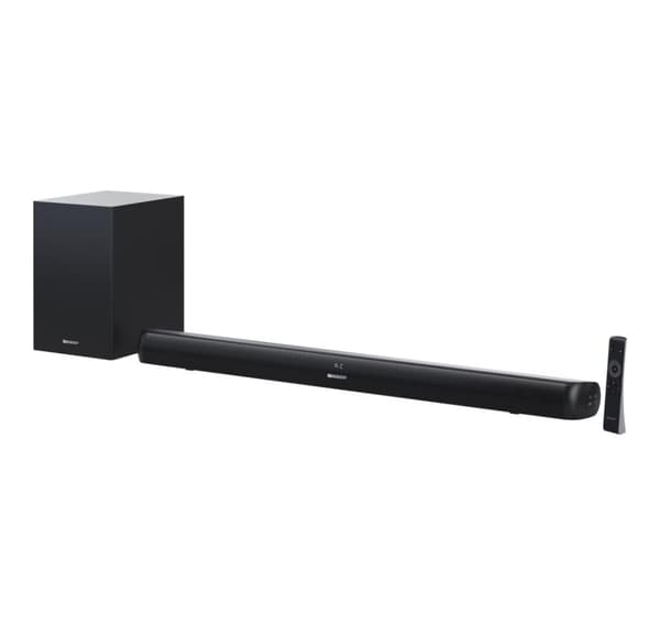 Sharp, Soundbar Bluetoothilla, TV SoundBar langattomalla subwooferilla, HT-SBW202
