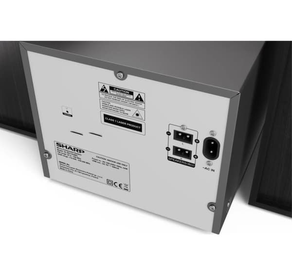 Sharp, Hi-Fi Micro System, XL-B517D(BK)