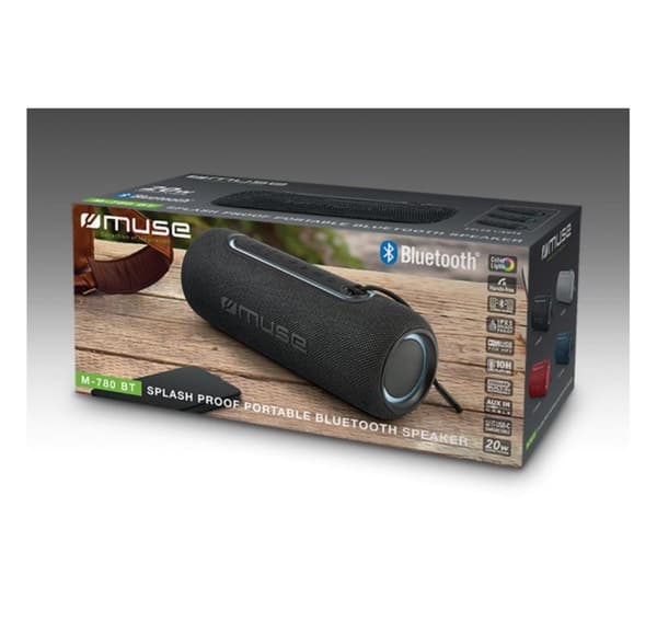 Muse, M-780 BT, kaiuttimen roiskesuojattu