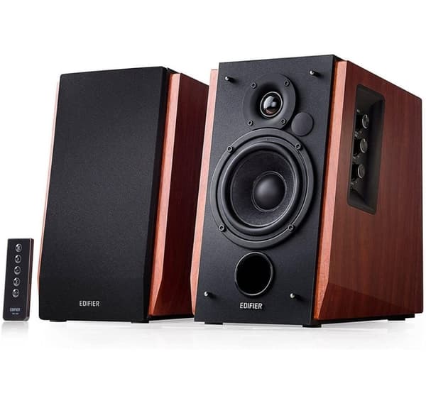 Edifier, aktiiviset Bluetooth-kirjahyllykaiuttimet, R1700BTS