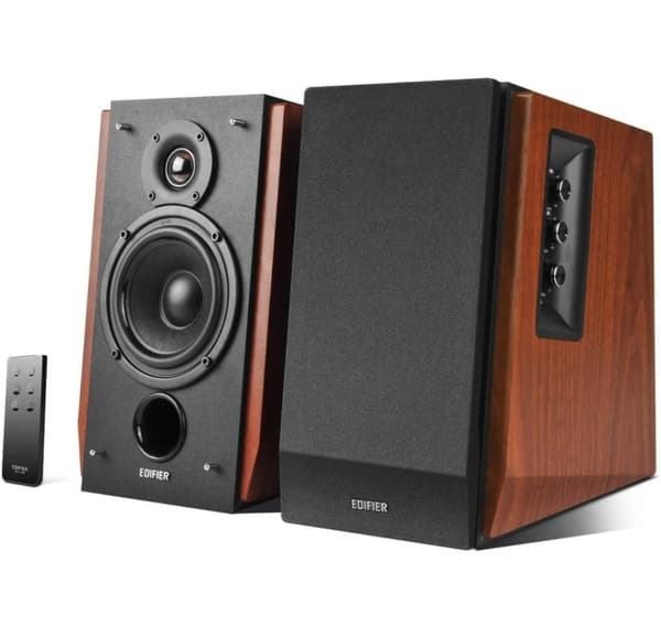 Edifier, aktiiviset Bluetooth-kirjahyllykaiuttimet, R1700BTS