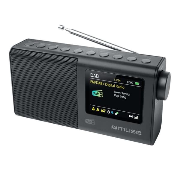 Muse, kannettava radio, M-117 DB