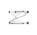 Miniatyrbilde 2 av 11: Digitus, variabelt stativ for bærbar PC med integrert USB-C-hub, 5 porter, DA-90424