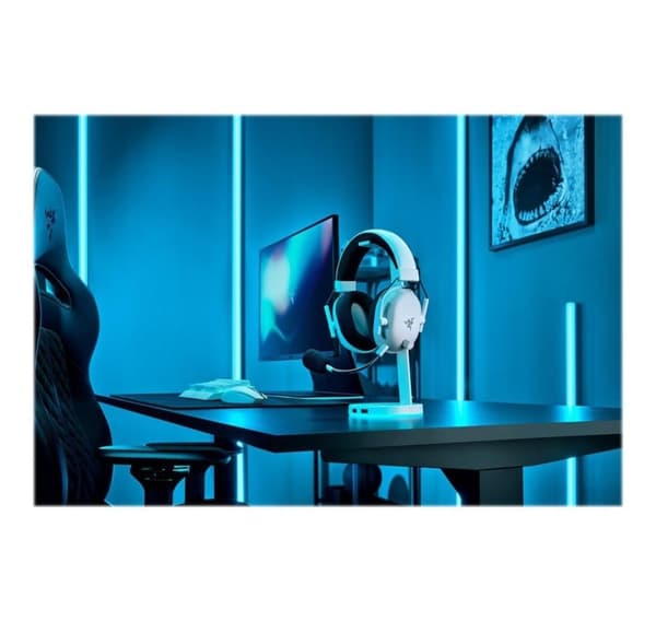 Razer BlackShark V2 Pro (2023) Headset, Over-Ear, Trådløst, Hvidt