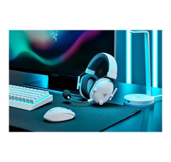 Razer BlackShark V2 Pro (2023) Headset, Over-Ear, Trådløst, Hvidt