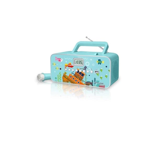 Muse, bärbar radio CD/MP3-spelare med USB, M-29KB