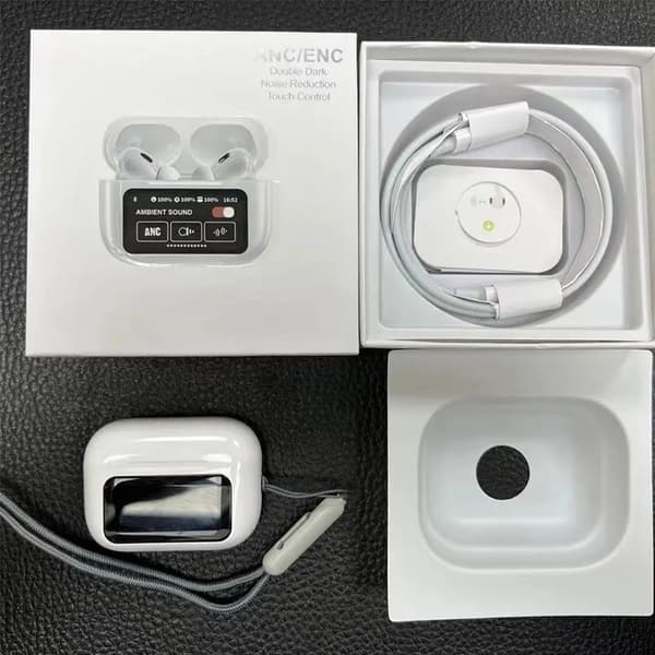 Hörlurar In-Ear TWS ANC ENC LED Sound LED