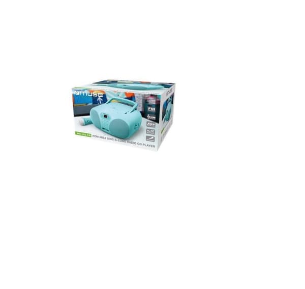 Muse, bærbar Sing-A-Long Radio CD-afspiller, MD-203 KB
