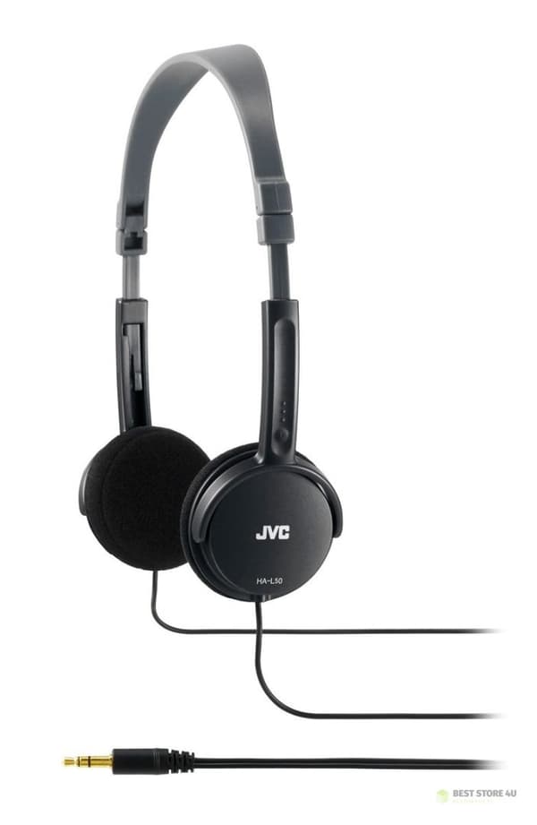 JVC0058 JVC HA-L50 mustat kuulokkeet