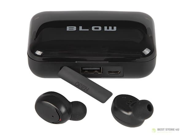 32-819# Blow-hörlurar bte500 svarta