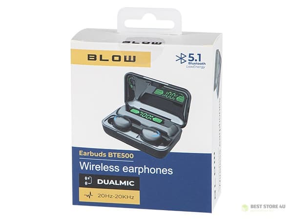 32-819# Blow-hörlurar bte500 svarta