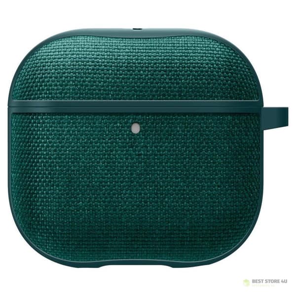 Spigen Urban Fit - Suojakuori Apple AirPods 4:lle (Keskiyönvihreä)