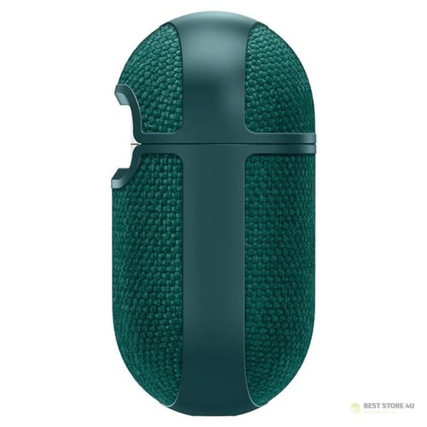 Spigen Urban Fit - Suojakuori Apple AirPods 4:lle (Keskiyönvihreä)