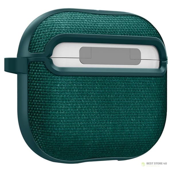 Spigen Urban Fit - Suojakuori Apple AirPods 4:lle (Keskiyönvihreä)
